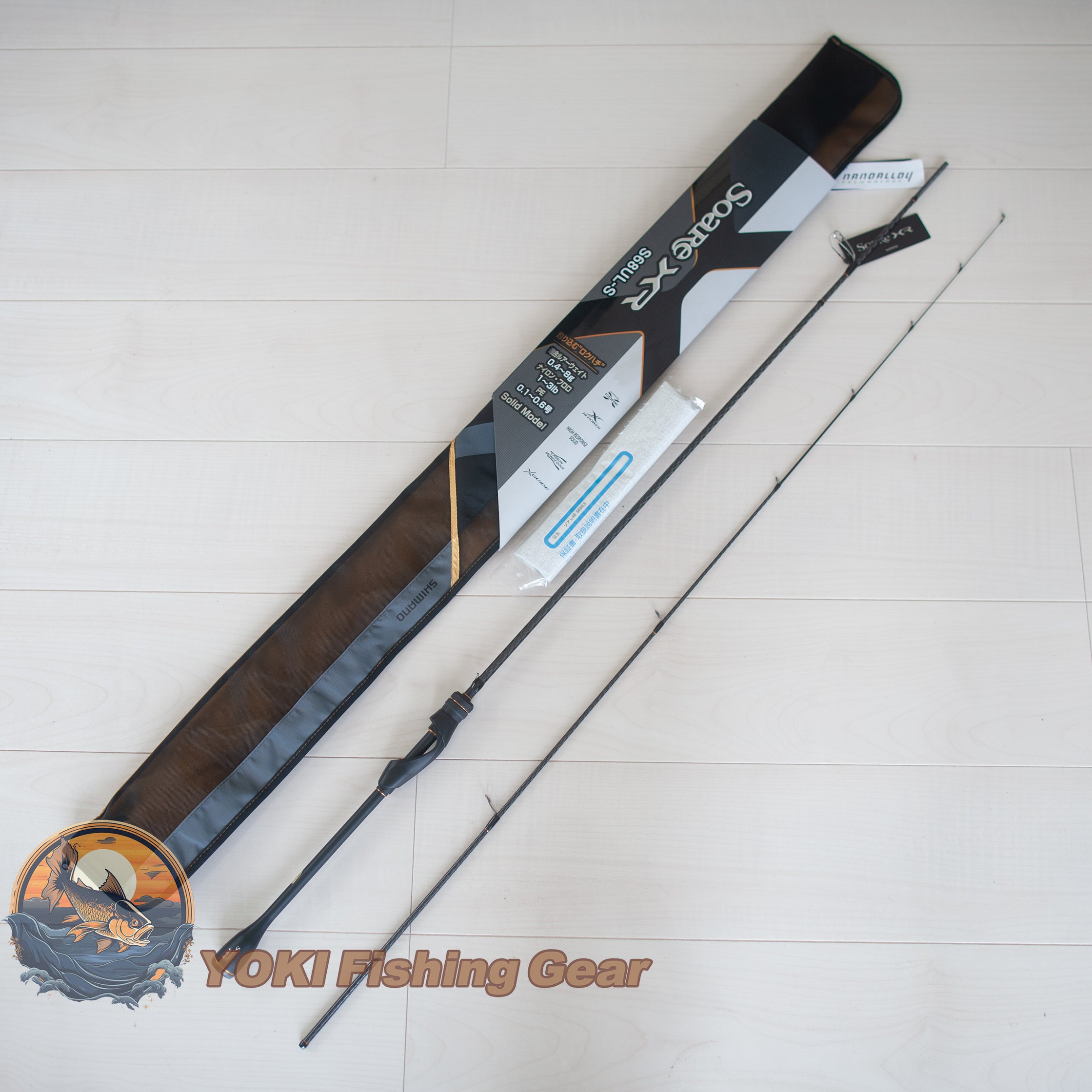 Brand New Shimano 21 SOARE XR S68UL-S Spinning Rod – YOKI Tackle Fishing  Gear Emporium